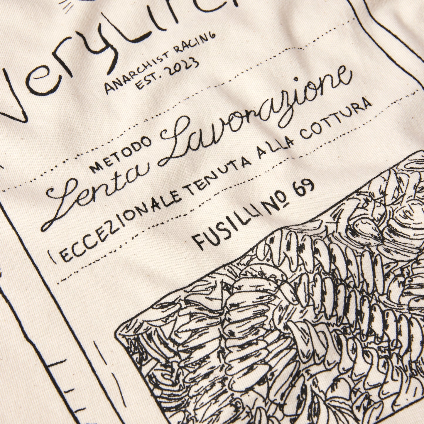 Classic Pasta Relaxed T-shirt - Off-white